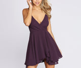 Chiffon Flow Skater Dresses