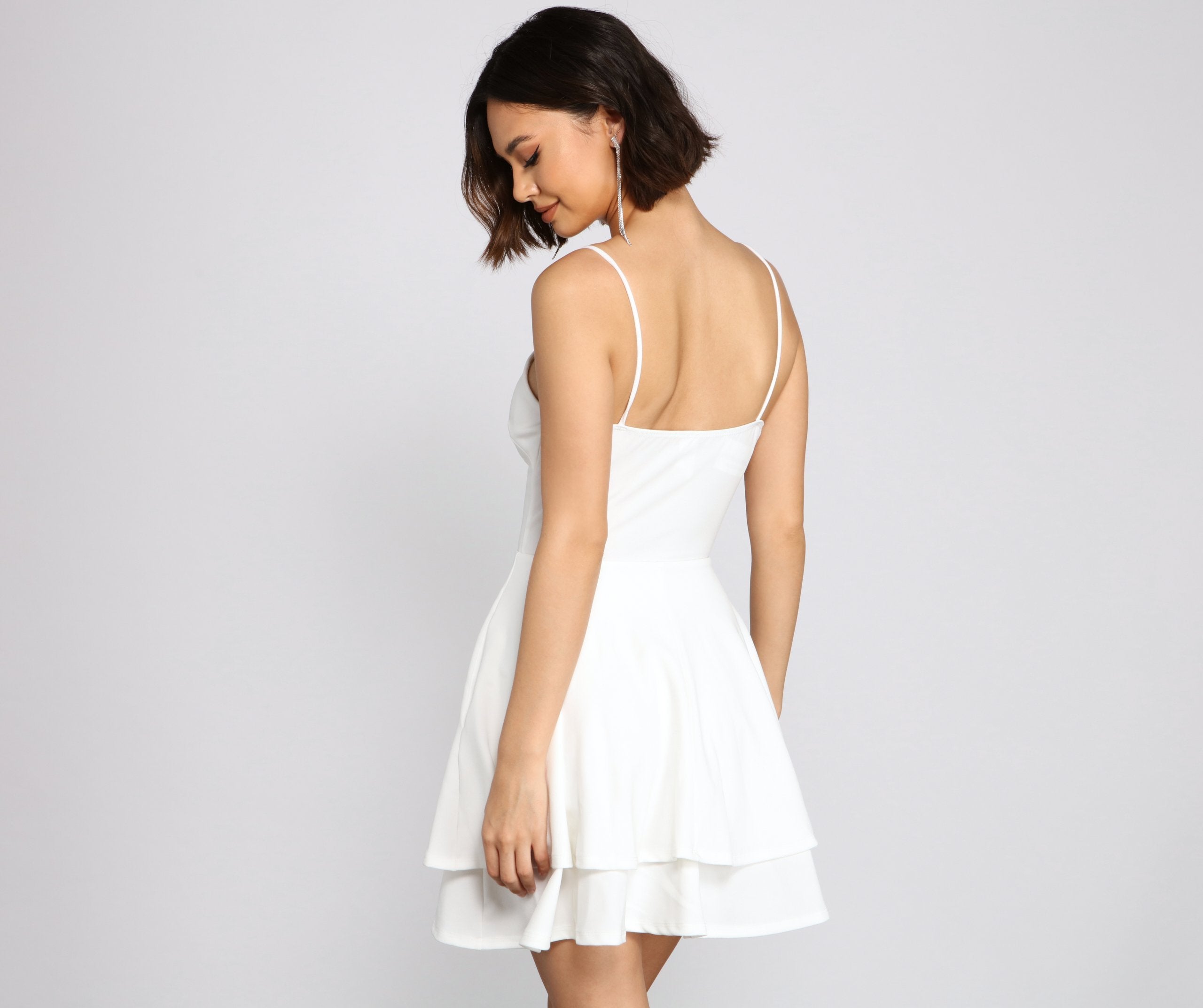 Simply Adorable Layered Skater Dresses