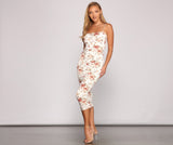 Brunch-Ready Floral Midi Dresses