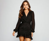 Ruffled and Radiant Chiffon Dresses