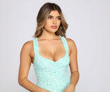 A Floral Moment Woven Mini Dresses