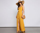 Casual Glam Ribbed Knit Maxi Dresses