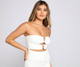 Nights Like This Cutout Mini Dresses