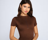 Sporty-Chic Knit Mini Dresses