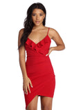 Radiant In Rhinestones Mini Dresses