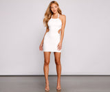 Nobody Like You Cutout Mini Dresses