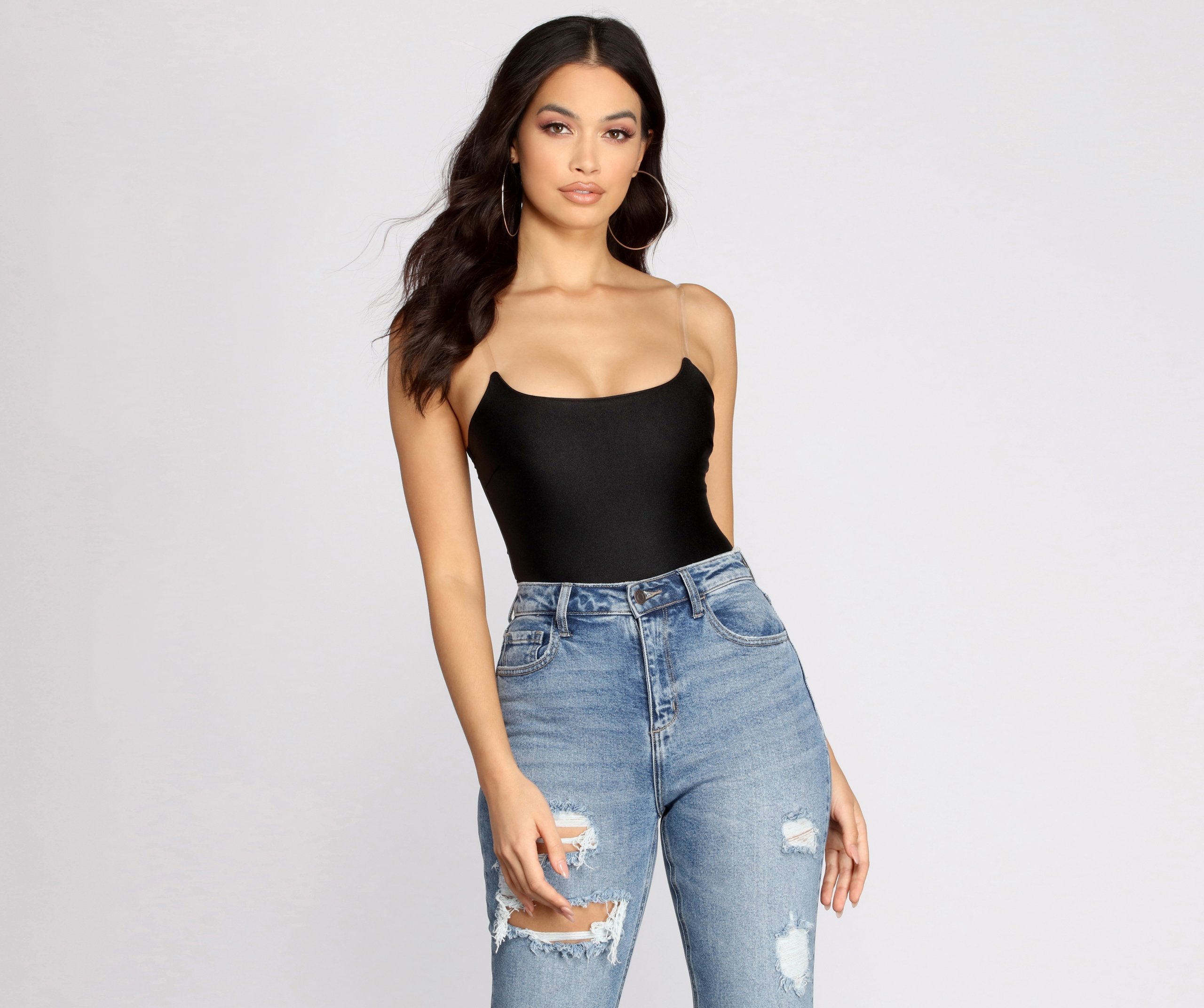 Clearly On Trend Knit Bodysuit