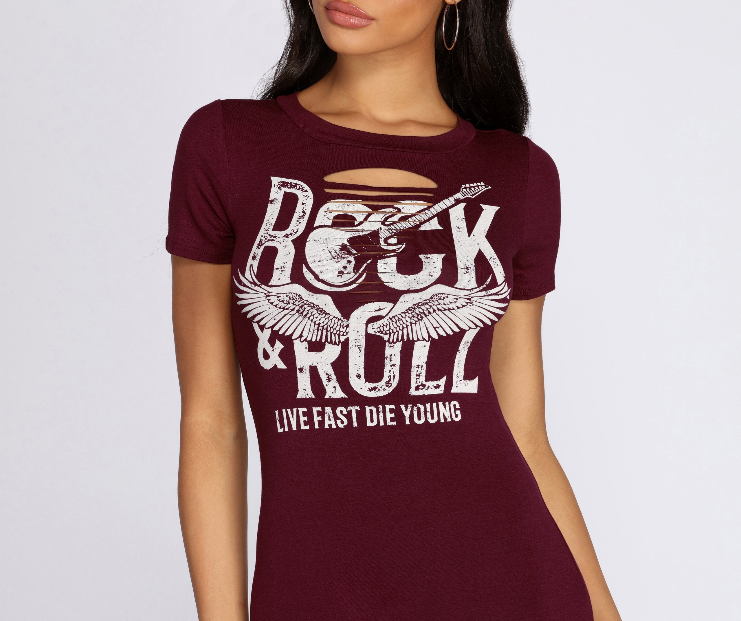 Rock N' Roll Vintage Tunic
