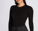Not Your Basic Long Sleeve Bodysuit