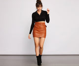 Sporty Chic Zip-Up Crop Top