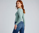 Basic Must-Have Long Sleeve Top