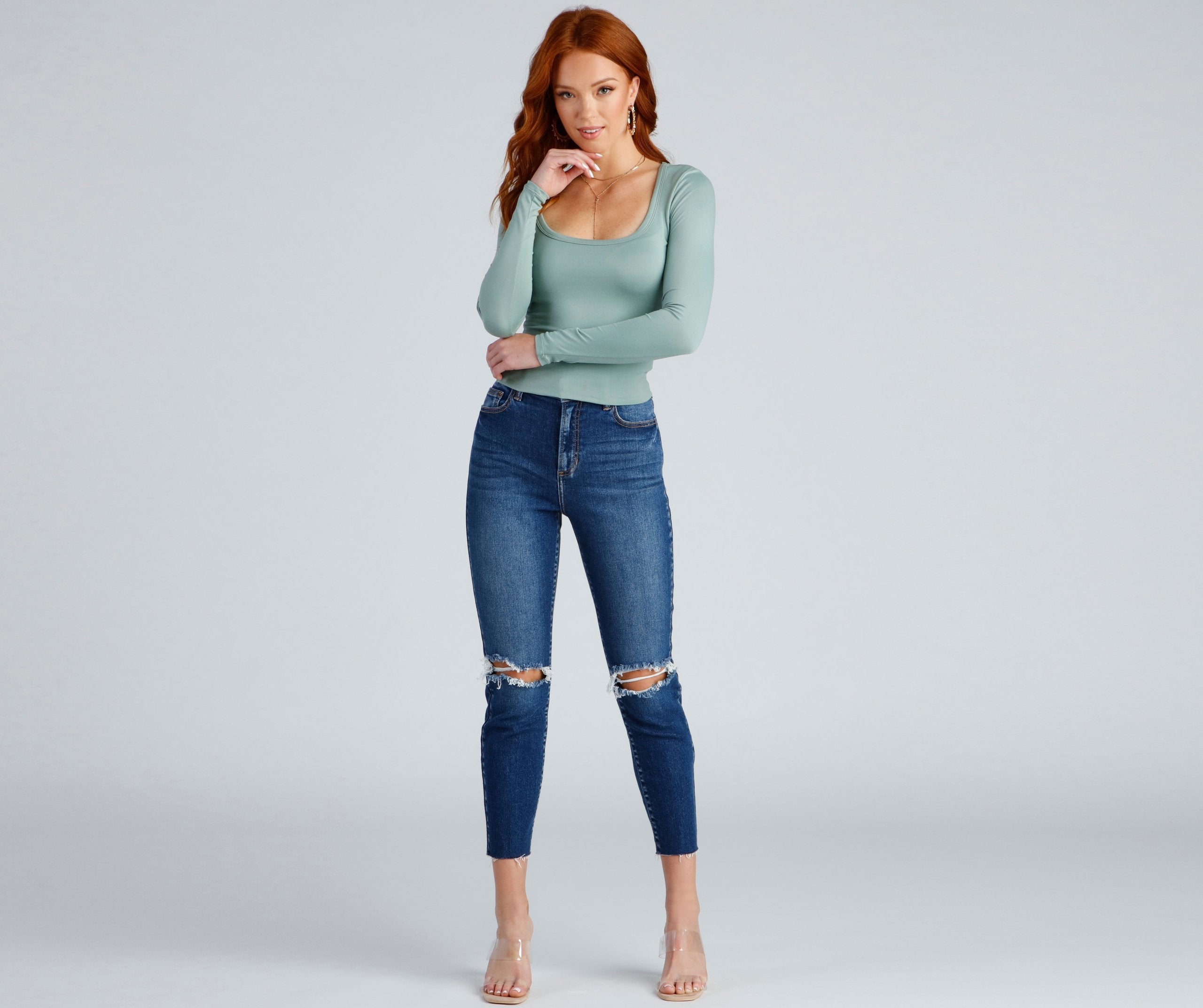 Basic Must-Have Long Sleeve Top
