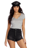 Back To Basics Ribbed Top