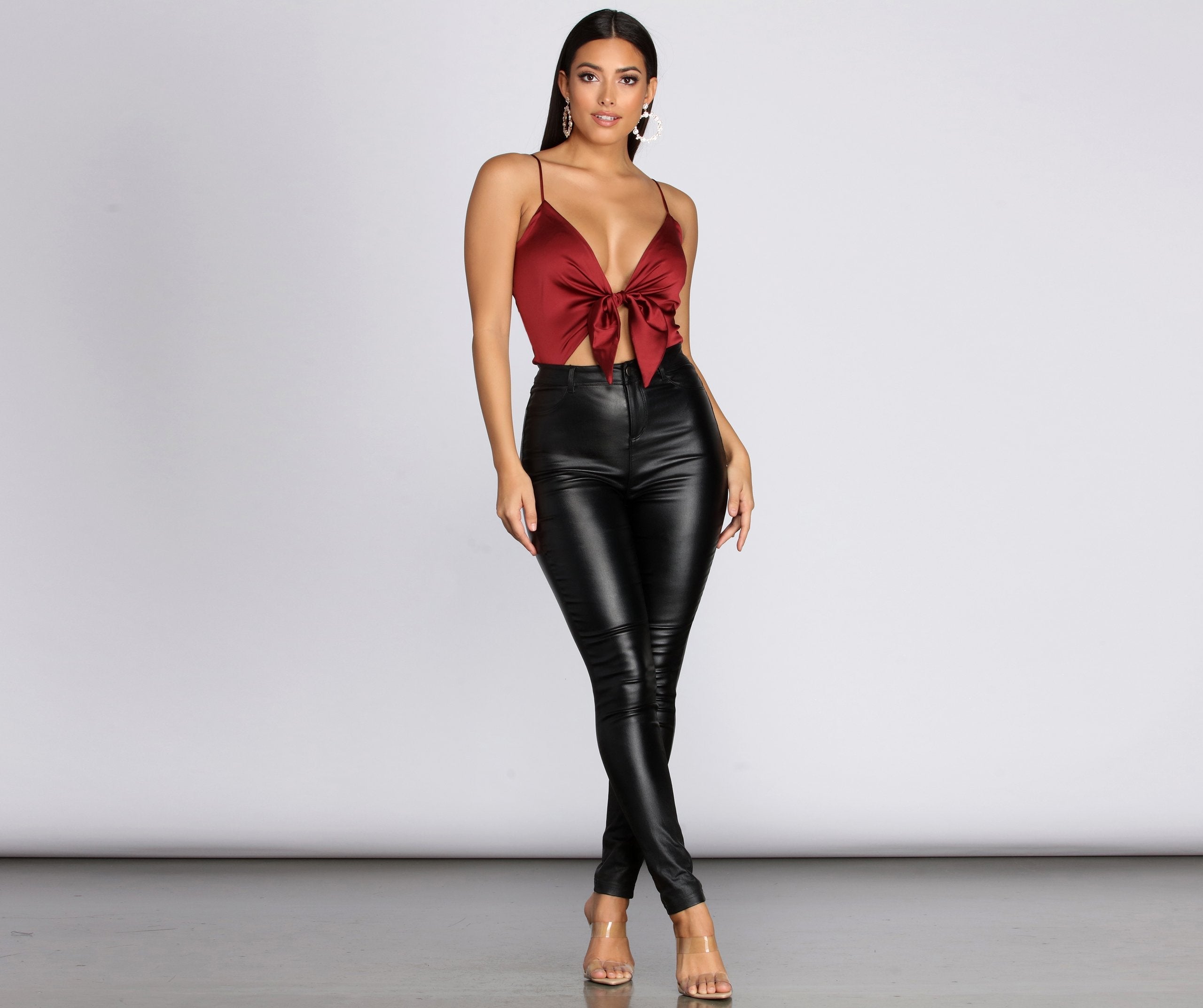 Sleek In Satin Bodysuit