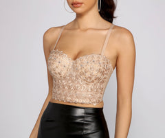 Reigning Lace Crop Top