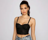 Reigning Lace Crop Top