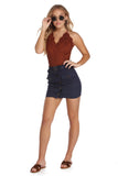 Scalloped Lace Bodysuit