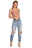 Scalloped Lace Bodysuit