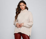 Casual And Cozy Chenille Sweater