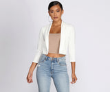 Chic And Cropped Blazer