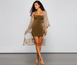 Crochet Babe Lace Duster