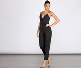 Classic Chic Tapered Jumpsuit