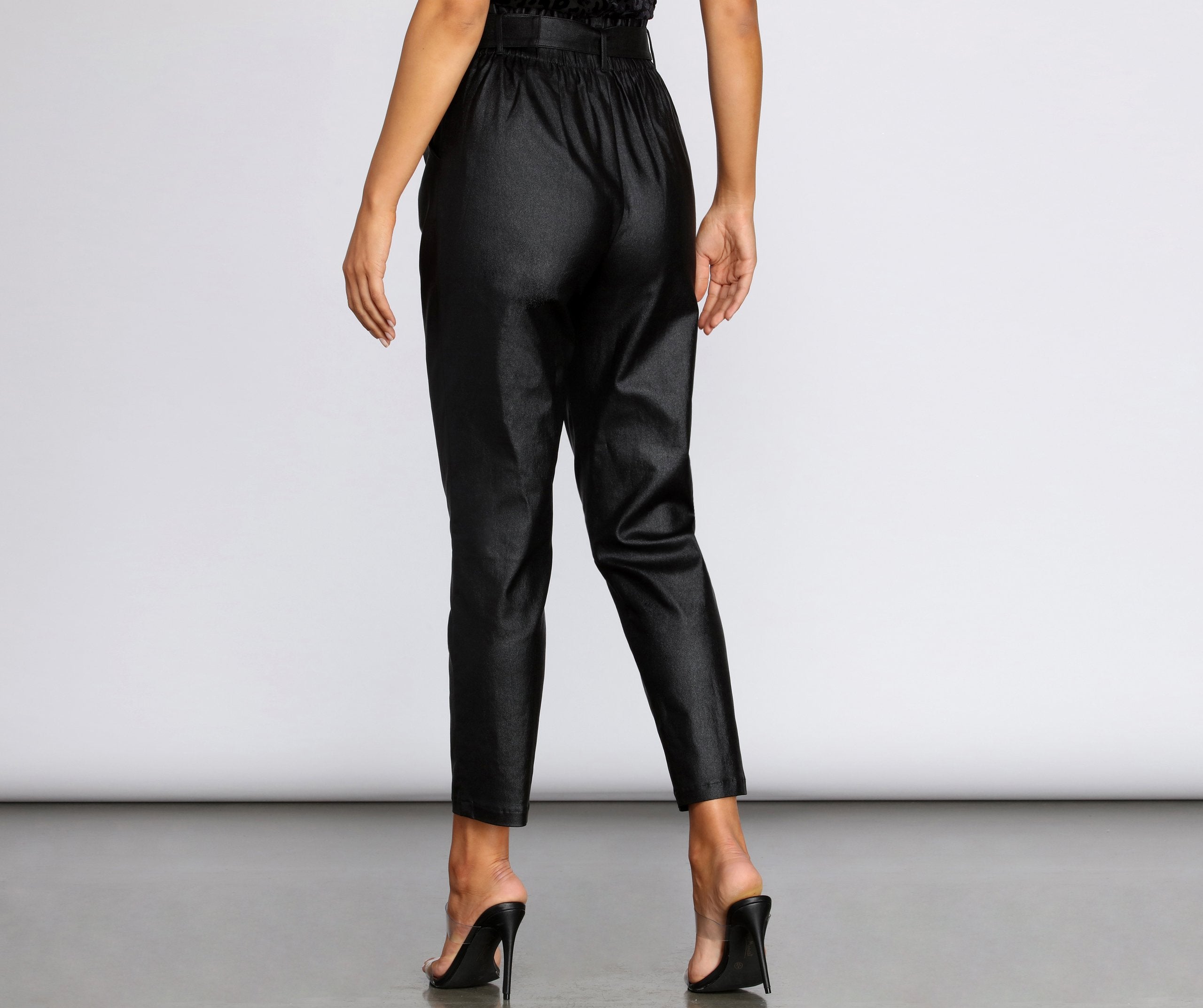 Candy Coated Belted Pants