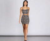 Seriously Snake Sequined Skirts