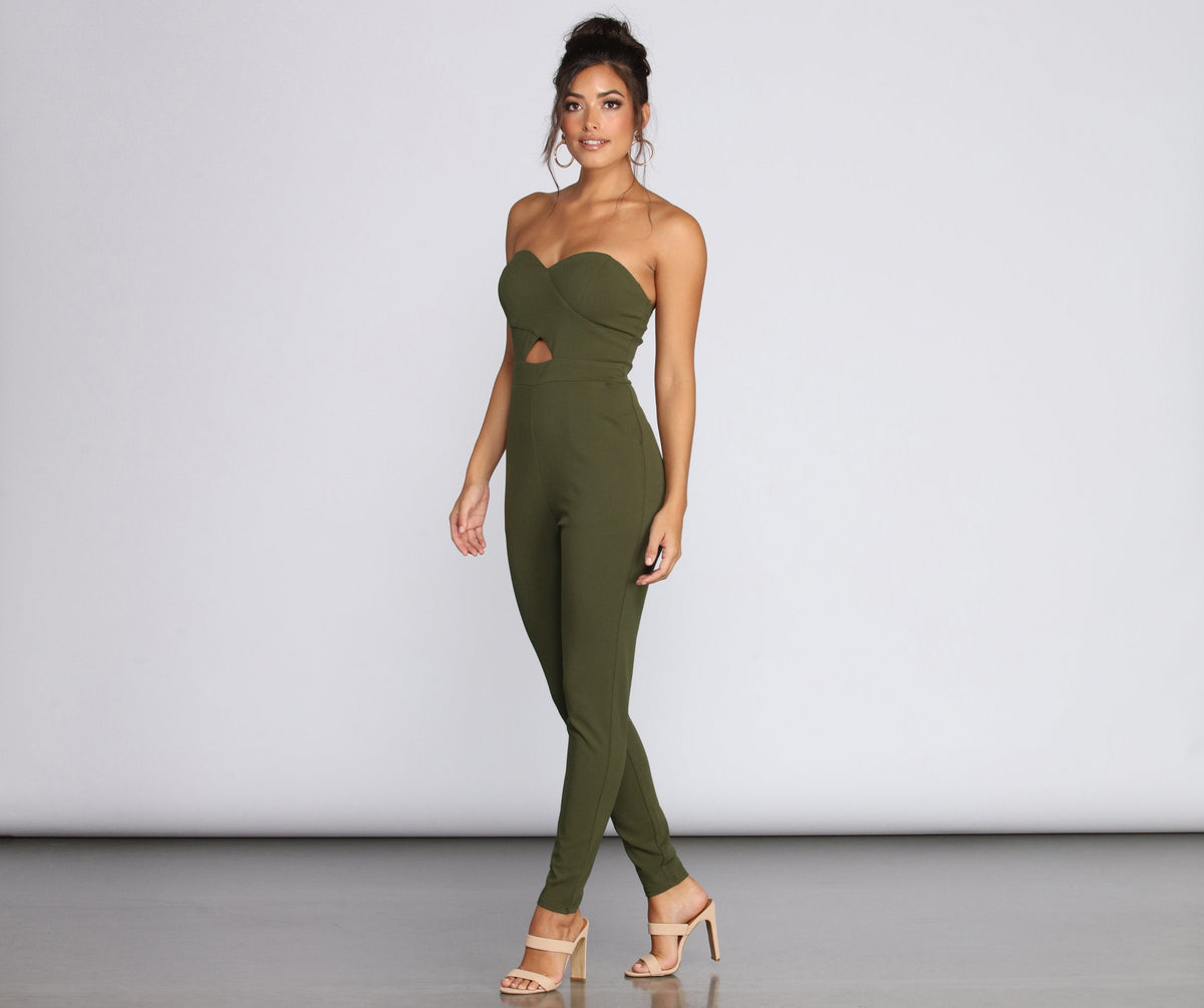 Be Mine Sweetheart Tapered Jumpsuit