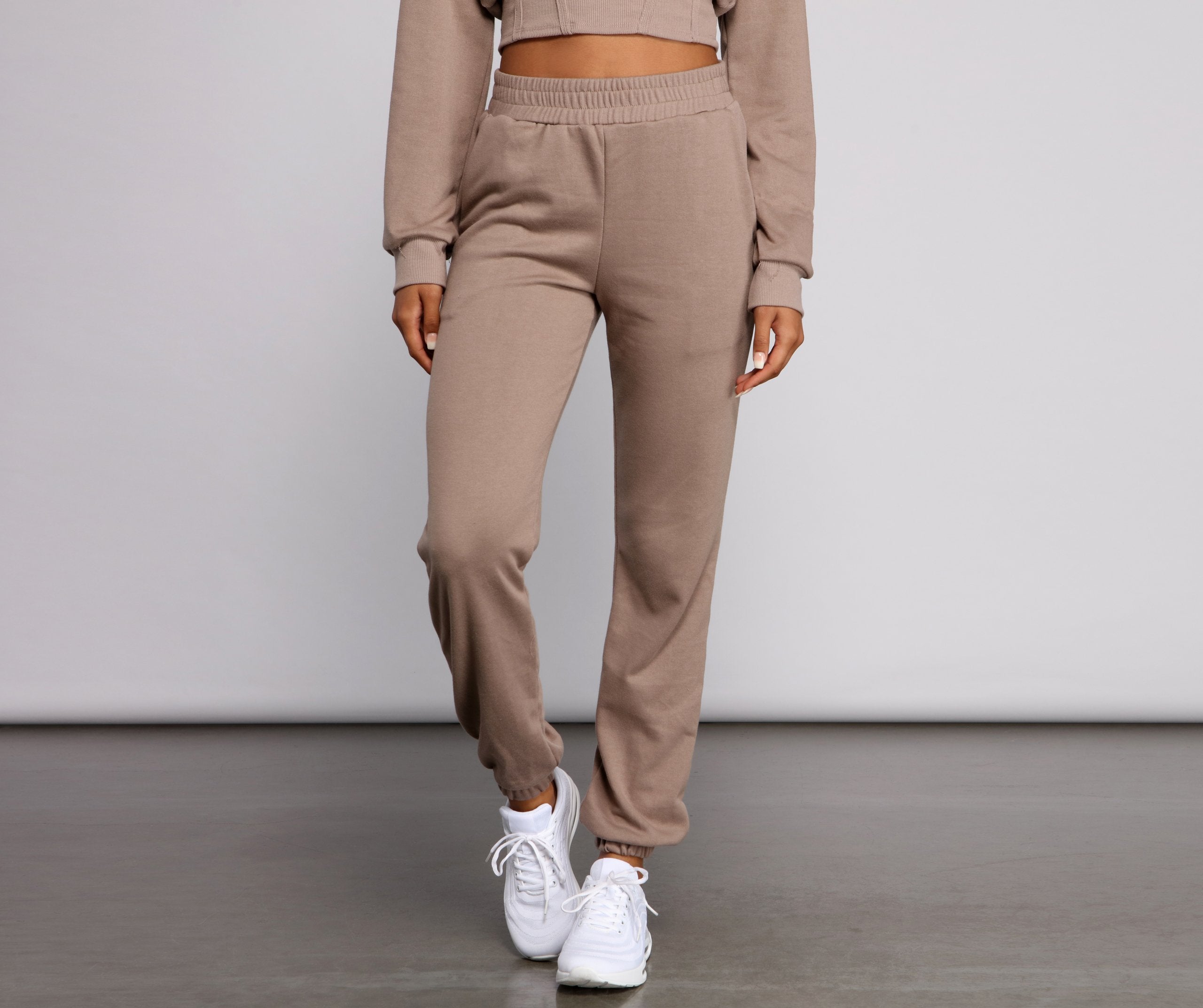 Cozy-Chic French Terry Joggers