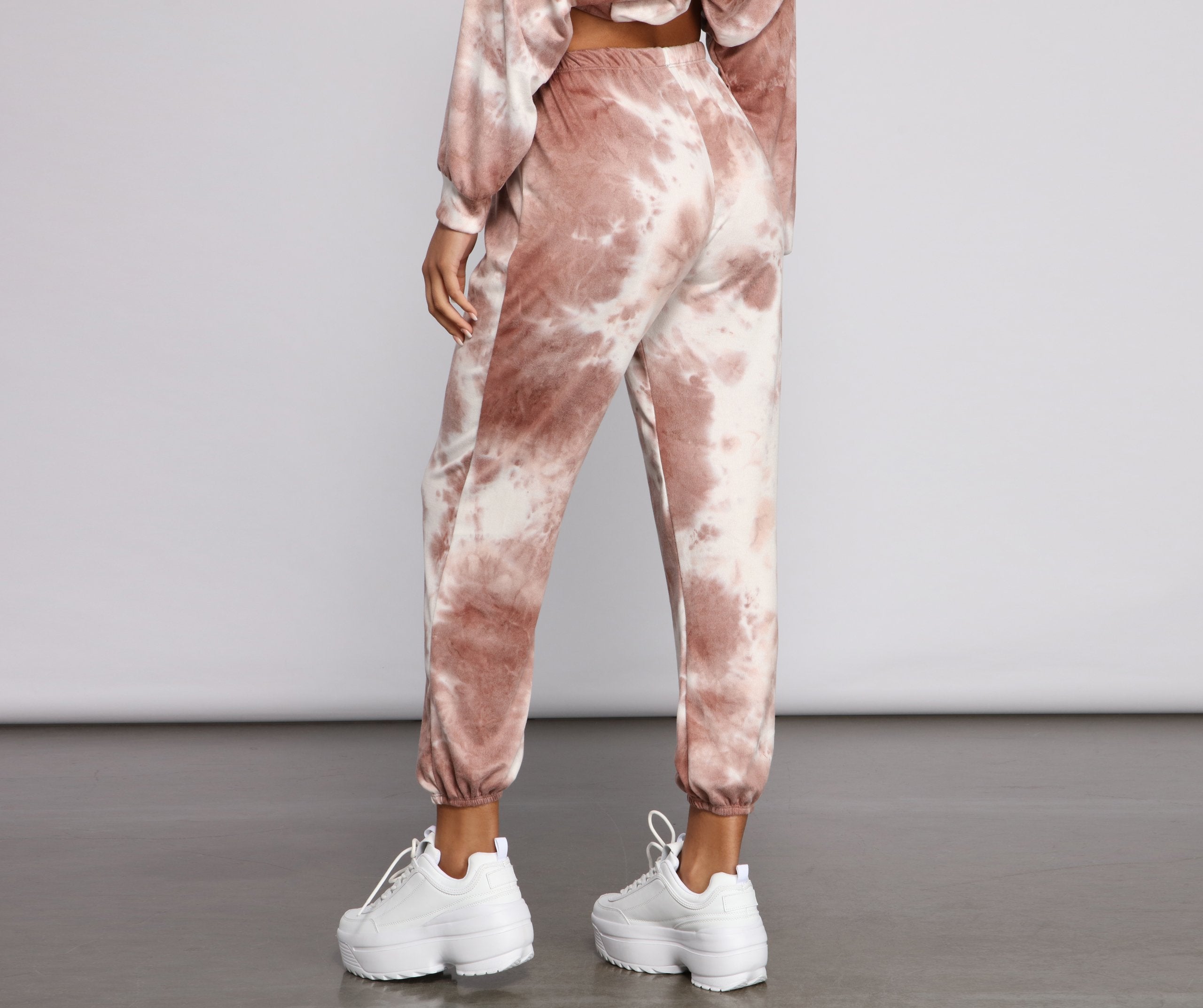 Colorfully Chic Tie Dye Joggers