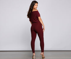 Chill Out Boat Neck Catsuit