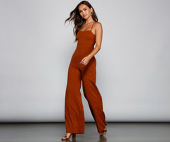 Sleek And Stylish Crepe Jumpsuit