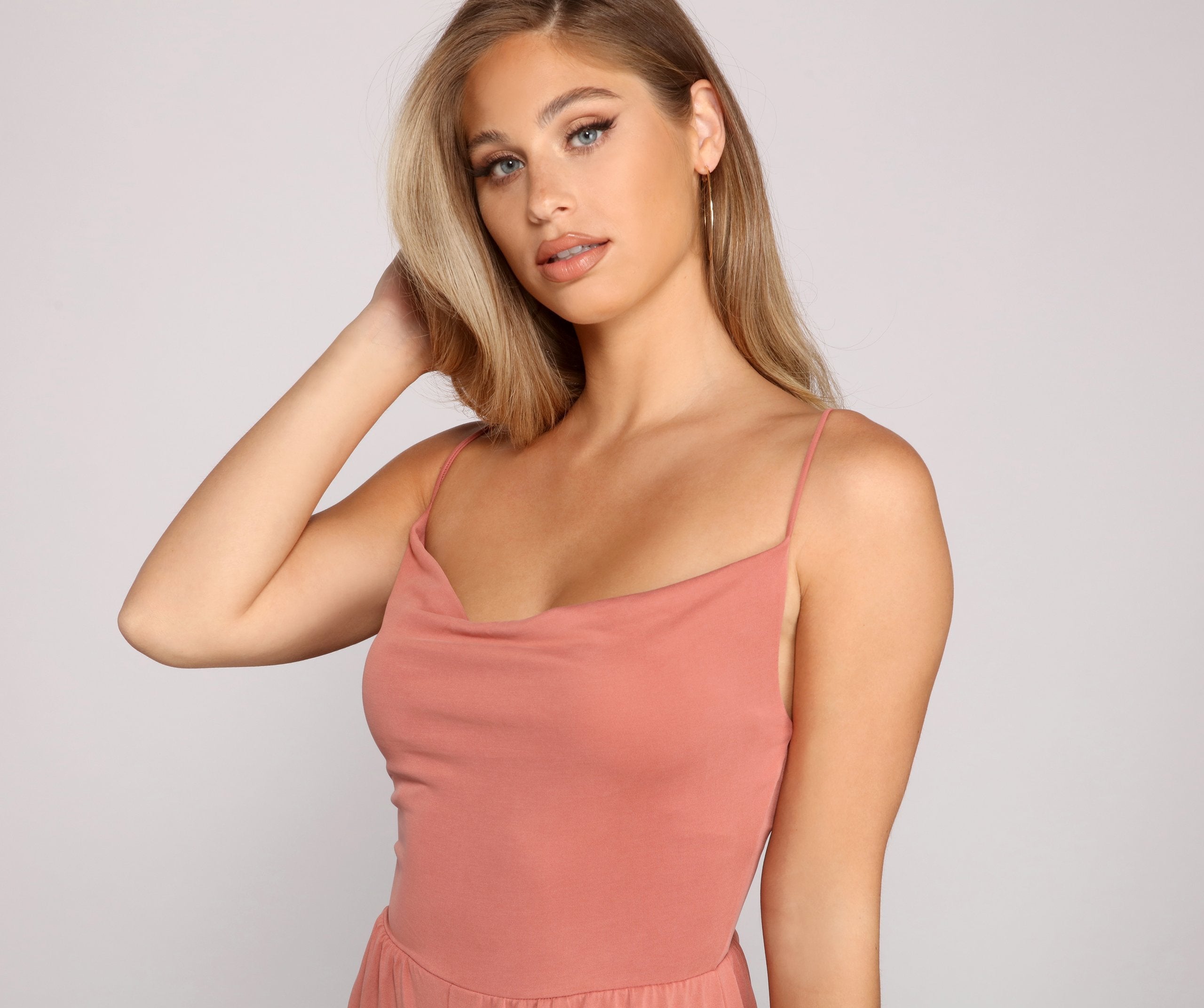 Casual Vibes Sleeveless Knit Romper