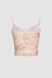 Floral Jersey Cami Top
