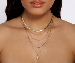 Charming Finishes Dainty Necklace Set