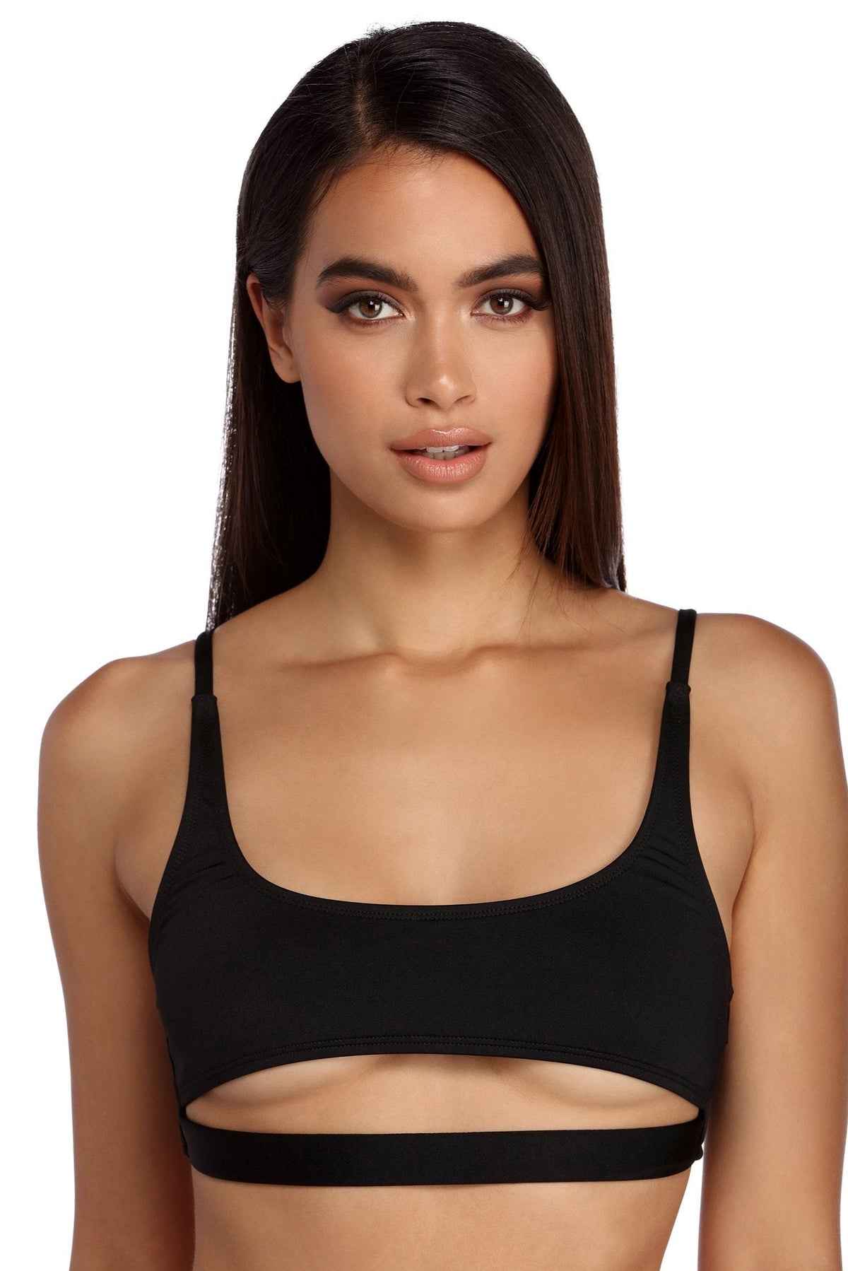 Cut To The Chase Swim Top
