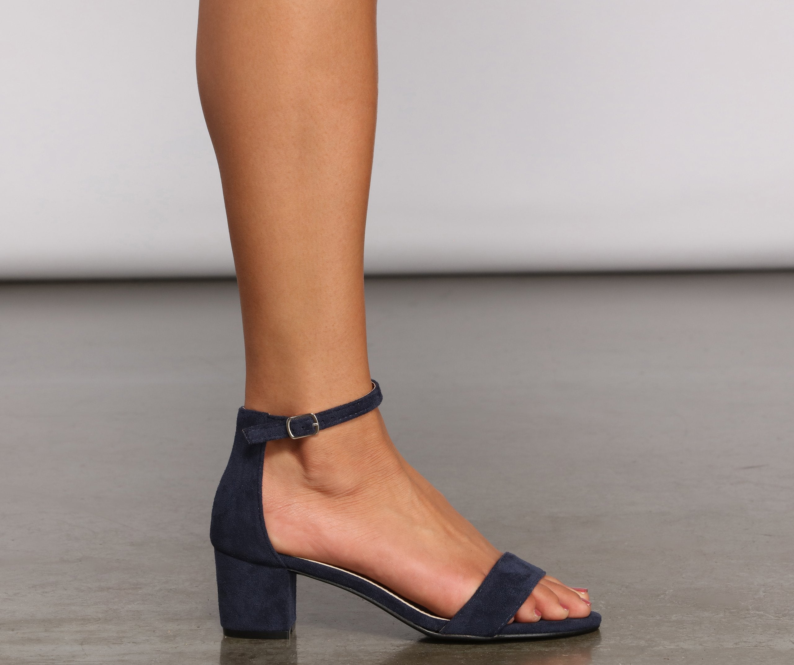 Basic And Chic Low Block Heels