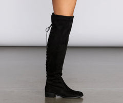 Stay A While Over The Knee Boots