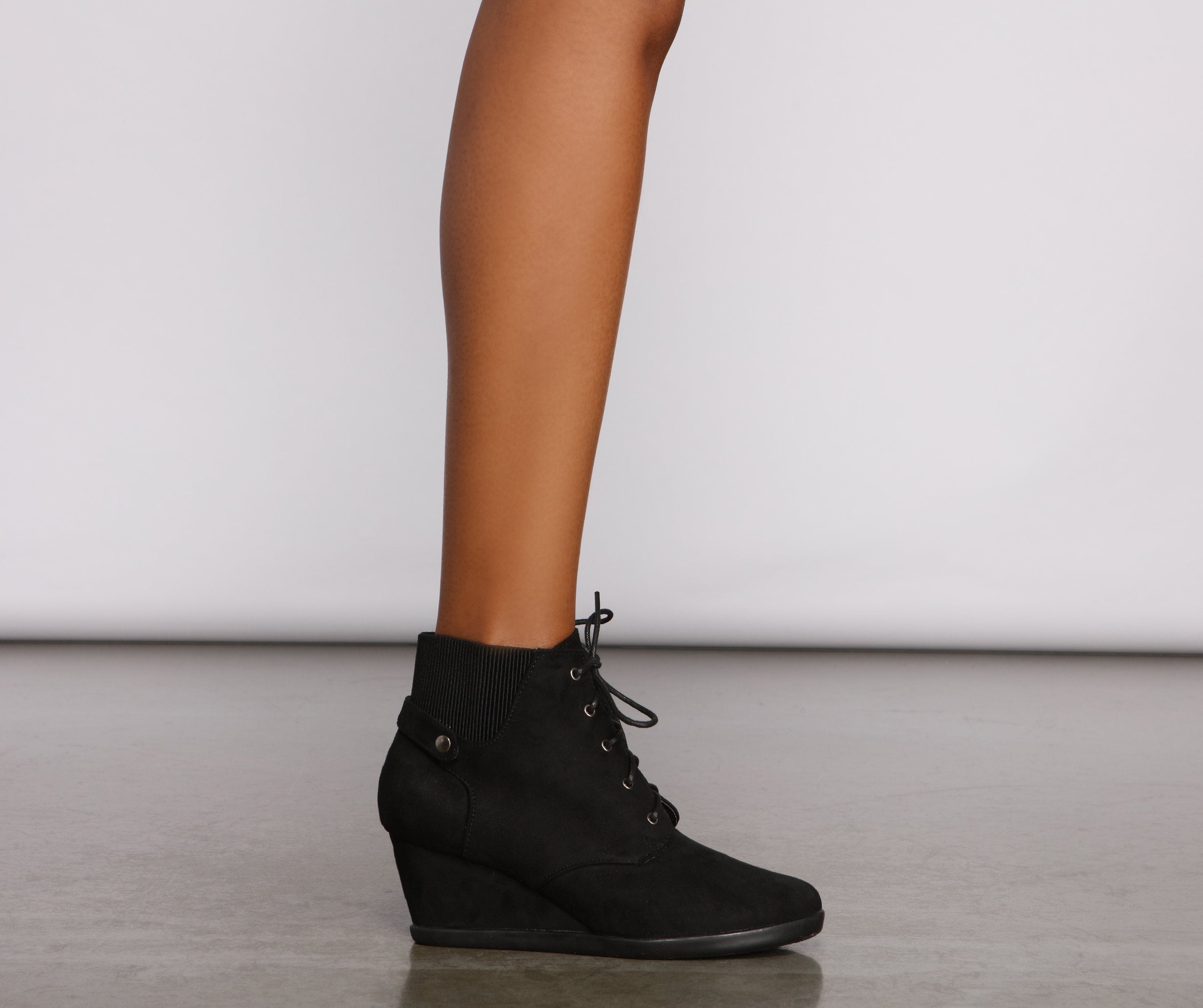 So Basic Faux Suede Booties