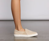 Casually Cute Slip On Sneakers