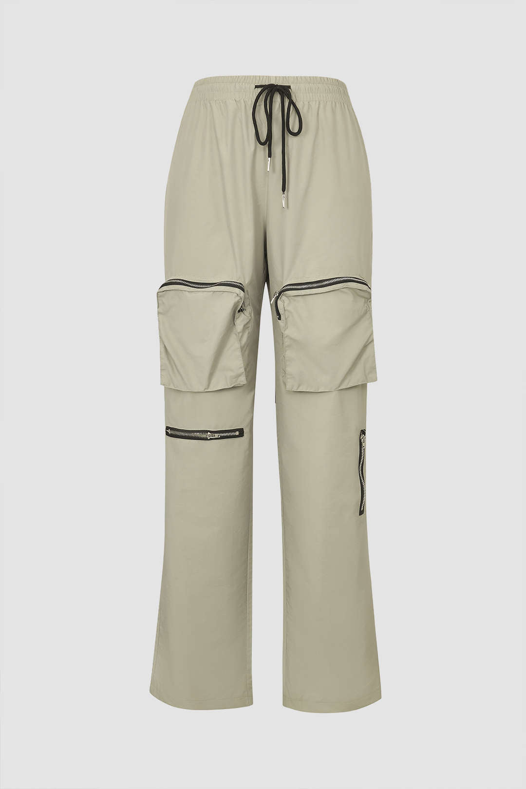 Cargo Pocket Drawstring Pants