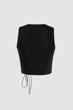 Cut Out Ribbed Tank Top