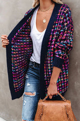 Sending Warm Wishes Colorful Knit Cardigan