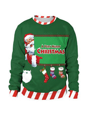 Plus Size Loose Woman Ugly Christmas Sweatshirts
