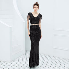 Alexandria elegant fishtail sequin Dresses