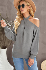 Peace And Love Reversible-Wear Knit Sweater