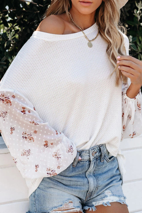 Brighter Days Printed Long Sleeve Top