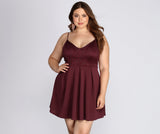 Plus Lace Appeal Skater Dresses