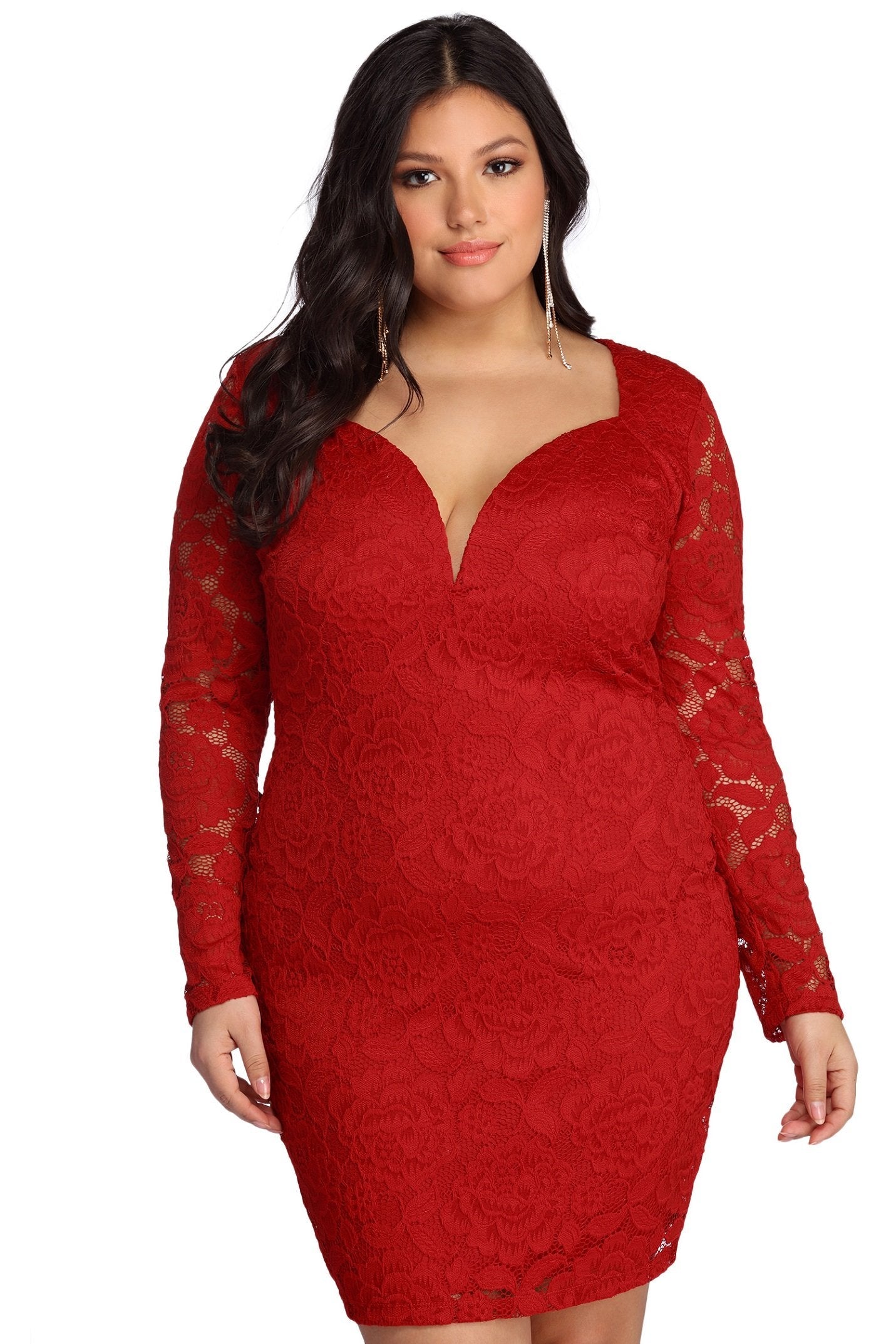 Plus Laced With Curves Dresses